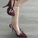 2024 New Style Peep Patet Leather Akle Strap Cat Heel Sadals Sexy Black Silk Poited Toe Stiletto High Heels For_vogvips.com