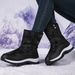 Snow Boots, Warm And Thick Cotton Shoes, Anti Slip And Cold Proof Women's Boots_vogvips.com