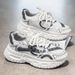 Men's Breathable Mesh Sneakers Chunky Dad Shoes Thick Sole Anti-slip Casual Trendy Lightweight Walking Shoes Spring Fall_vogvips.com