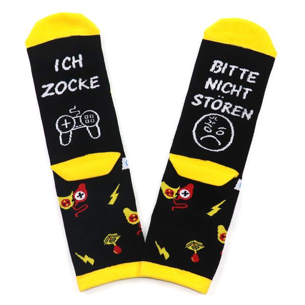 Knitted cotton casual creative socks explosive high socks_vogvips.com