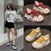Dad Sneakers Internet Celebrity Hot Style Women's Autumn 2025 New Lightweight Thick Sole Hidden Heel Casual Fashion_vogvips.com