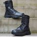 European Warm Series Genuine Martin Boots For Men, Spring And Summer Thin Ultra-light Breathable Outdoor High-top Shoes, Work Leather Boots,_vogvips.com