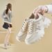 Dad Shoes Female Student Sports Running Casual Platform Heightening Shoes Street Shoes_vogvips.com