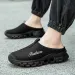 2025 Summer Breathable Home Indoor Slippers Men Thick Bottom Slides Fashion Couple Walking Shoes Large Size 39-46_vogvips.com