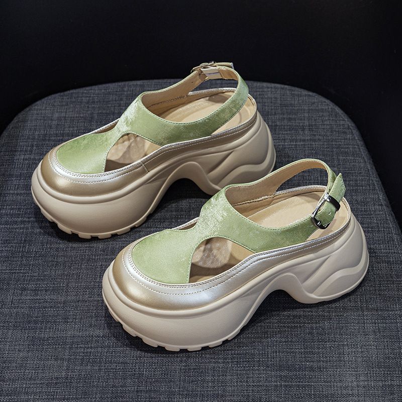 Small Thick-soled Bag Head Roman Sandals Women's Casual Versatile Women's Sandals_vogvips.com