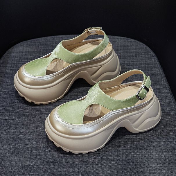Small Thick-soled Bag Head Roman Sandals Women's Casual Versatile Women's Sandals_vogvips.com