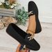 Women's Plus Size Flat Loafers Autumn Fashionable Lightweight Breathable Comfortable High_vogvips.com