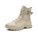 Martin For Women, Autumn 2023 New Three-Color Internet Celebrity Motorcycle Boots, Thin Breathable Stylish_vogvips.com