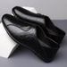 Suitable For All Seasons Men's Summer Genuine Leather Breathable Business Formal Shoes 2024 New Casual Soft Sole Loafers_vogvips.com