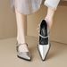 Square Head Single Shoes Women's Thick Heel With Retro New Chinese Style Mary Jane Shoes Shallow Mouth_vogvips.com