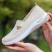 Changfeng Women's Custom Processing Shoes Soft Soled Comfortable Casual Wear Resistant Single Style_vogvips.com