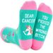 Cotton tall tube knitted casual sports socks sole letter pattern fun gift socks_vogvips.com