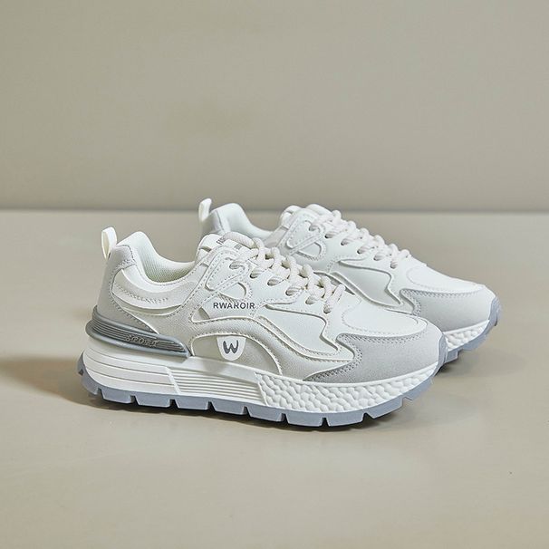 Ins Korean Style New Dad For Women 2025 Spring Student Sports Running Shoes Casual Thick Sole Height Increasing AD8802_vogvips.com
