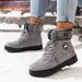 Winter Shoes Snow Women's With Fleece Lining Thickened Cotton Cold-Proof Warm Long Boots_vogvips.com