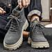 Martin 2025 New Autumn High-Top Thick-Soled Height-Increasing British Style Work Boots Men's Motorcycle Casual Trendy_vogvips.com