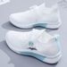 Women's Summer Thin White Mesh Sports Shoes Breathable Versatile Casual 2026 New Style_vogvips.com