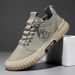 2025 Fashion New Cross-Border Extra Large Slip-On In Stock Wholesale Casual Comfortable Canvas PU Men's Shoes_vogvips.com