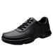 Casual Leather Shoes Men's Round Head Shallow Mouth Men's Soft Sole Round Head Sports Casual Shoes_vogvips.com