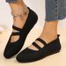 Flat Bottomed Ingle For Women, 2025 Autumn New Item, Plu Ize Round Toe Cover, Fahionable And Comfortable Caual_vogvips.com