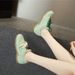 Genuine Leather Gump Women 2025 Spring New Retro Lace-up Sneakers Female Casual Non-slip Women's Shoes_vogvips.com