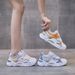 Thick Soled Dad New Mesh Casual Spring And Autumn Versatile Sports Trendy White Shoes For Women_vogvips.com