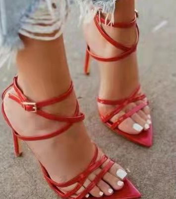 Direct Sale From Manufacturer: Women's Large Size Shoes 36-43, 41-42, European And American Export High-heeled Roman_vogvips.com