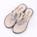 New Fashion Versatile Women's Outdoor Flip-Flops Elegant High-End French Style Small Sandals Beach Flat Slippers_vogvips.com