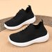 New Summer Women, Lightweight, Thick-soled, Soft-soled, Wear-resistant Slip-on Shoes Mothers, Suitable For Daily Outdoor_vogvips.com