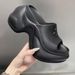 2026 Cross Top Version 9cm Flower Thick Sole Slippers For Women Summer Outdoor Fashion New Platform Height Increasi_vogvips.com