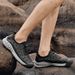 Men's Summer Breathable Mesh Clogs, Slip-On Hollow Soft Sole Closed-Toe Non-Slip Casual Shoes_vogvips.com