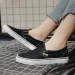 White Canvas Women Couple Slip On Flat Comfortable Casual Fashion Platform Ladies Vulcanized Shoes Atillas Mujer 240607_vogvips.com