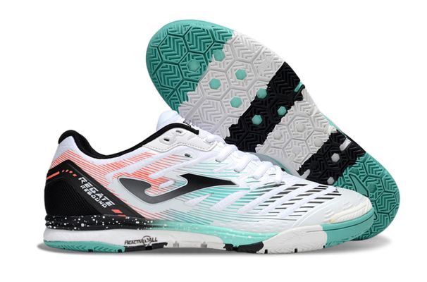 Flat Low With Shock-absorbing Anti-slip Heel Suitable Sole For Indoor Use To Durable Resistant Twisting JOMA IC Football Shoes_vogvips.com