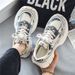 Autumn New Breathable Mesh Sports Shoes, Men's Trendy And Versatile Thick Sole Anti Slip Casual Running Dad Shoes_vogvips.com