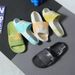 Step On Poop Feeling Thick Soled Korean Version Trendy Summer Fashion Couple Versatile Comfortable Anti Slip Home New_vogvips.com