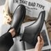 Men's boots in the fall new black low-top casual leather shoes_vogvips.com