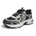 Women's Black And White Chunky Sneakers Breathable Mesh Platform Dad Shoes Ultra Light Casual Couple New Unisex Sneakers_vogvips.com
