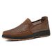 Euro Step Plus Size Summer Men's Old Beijing Cloth Breathable Casual Dad Elderly Slip-On Mesh Shoes_vogvips.com