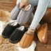 Fashion Women's Slippers Home Fluffy Luxury Designer Woman Shoes 2025 Winter Indoor Fuzzy Fur Slides Casual Platform Foo_vogvips.com