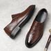 Suitable For All Seasons 2024 Autumn New Trendy Business Formal Casual Leather Classic Shoes Men's Fashion_vogvips.com