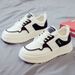 2024 New Women's White Sneakers Versatile Sports Casual Dad Shoes Breathable Soft Sole Spring And Autumn_vogvips.com