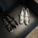 2025 Silver Hidden Heel Women's Single Patchwork Round Toe Soft Sole Flat Ballet One Strap Mary Jane Shoes Women_vogvips.com