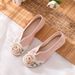 Women’s Shoes Summer New Old Embroidered Cloth Shoes National Style Low Heel Style Cheongsam Women's Single Shoes_vogvips.com