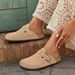 CRACOMIN Women Classic Clogs Cork Footbed Slippers Slip-on Cork Sandals Feamle Unisex Beach Shoes Outdoor Men Mules And Clogs_vogvips.com