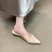 Lancui High-End Elegant Solid Color Pointed Toe Dress Sandals For Women New Style Socialite Temperament Back Strap_vogvips.com