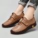 Handmade Soft-Soled Beef Tendon Mom Shoes For Women Spring And Summer Flats Casual Shoes_vogvips.com