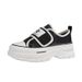 Mesh For Women With Mesh Surface, One Foot On Summer New Thick Soled Sports Versatile Black Breathable White Dad_vogvips.com