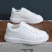 Men 2026 New Lace-Up Thick Sole Casual Sneakers Versatile Leather Muffin Shoes Elevated Male Board Footwear_vogvips.com