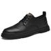 European Warm Series British Workwear For Men New Autumn Winter Single Martin Low-top Boots Sole Soft Surface Casual Leather Shoes Men's_vogvips.com