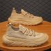 Euro Step Spring New Sports Breathable Sneakers Casual Autumn Men's Work Cloth Shoes_vogvips.com