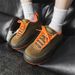 Men's Trendy Casual Sneakers - Round Toe Slip-Resistant Low Top Shoes With Thick Sole For Daily Wear_vogvips.com